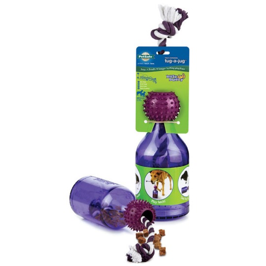 Busy Buddy® Tug-a-Jug Small. Voor honden van4.5kg. tot 18 kilo.