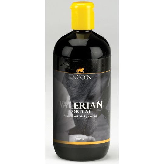 Valerian Cordial. Eingedicktes Valerian Saft als natürliches Beruhigungsmittel.