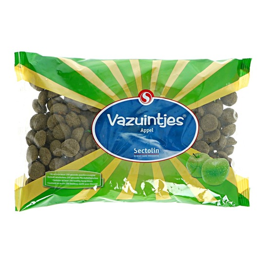 Sectolin Vazuintjes Appel 1kg. De lekkere beloning met appel smaak.