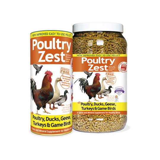 Poultry Zest. Voor makkelijke rui, all-round conditie en prestatie.