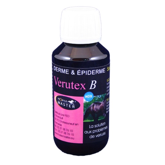 Verutex B. 125ml. Uitwendige behandeling voor sarcoïden / wratten.