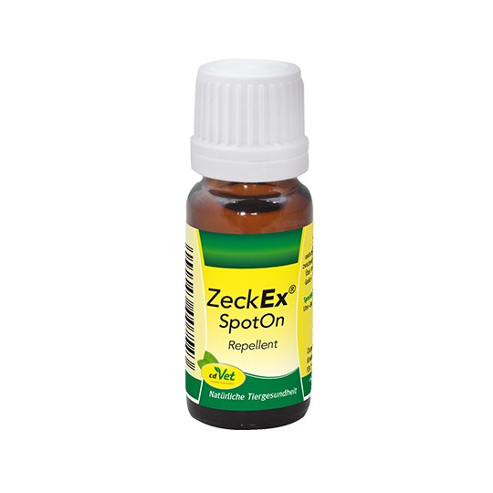 cd Vet ZeckeX Spot-On 10ml. --- Highly effective long-acting repellent against insects in dogs, cats, rodents and horses.