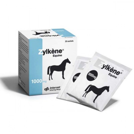 Zylkene® Equine paard 20 sachets. Tegen stress bij paarden als wedstrijden, transport, verhuizen etc