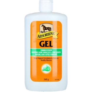 Absorbine Liniment Gel Embrocation 340gr. --- Effectieve verlichting van spierpijn en stijfheid bij je paard!