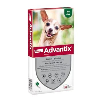 Advantix Hond. --- Tegen vlooien, teken, zandvliegen en muggen bij honden.
