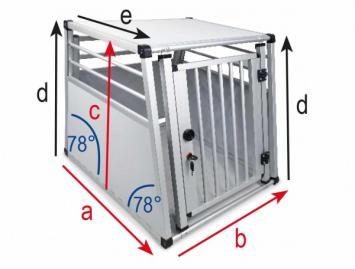 Nobby Aluminium Car Traveller Box 65x82x66cm.