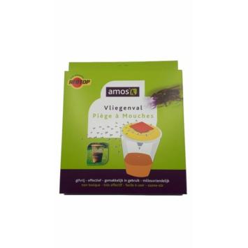 Amos Red Top Fly Trap XL. --- Unica trappola per mosche da esterno con esca. cattura fino a 20.000 mosche!