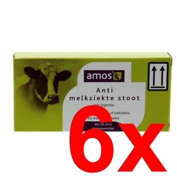 Amos Iniezione contro la malattia del latte 5x 10ml.