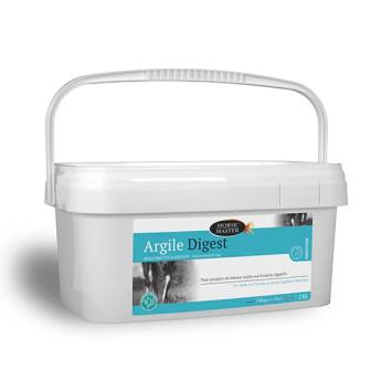 Horse Master Argile Digest -- Para caballos y potros propensos a problemas digestivos.