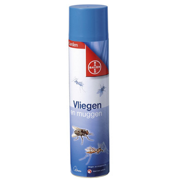 Bayer Baythion Vliegen & Muggenspray 400ml.