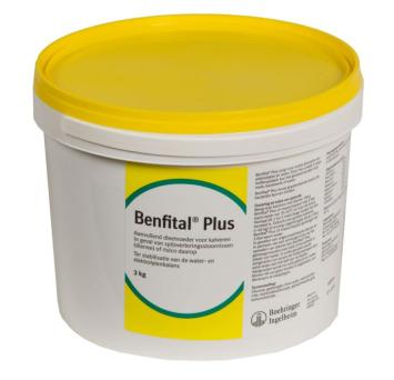 Boehringer Ingelheim Benfital Plus 3kg. --- Voor kalveren in geval van spijsverteringsstoornissen (diarree)