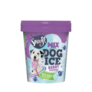 Smoofl Ice Mix Dog ice cream.