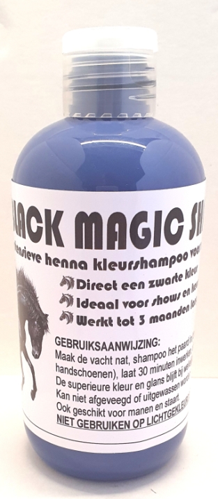 Black Magic Shampoo 250ml.  Subito un pelle nero.