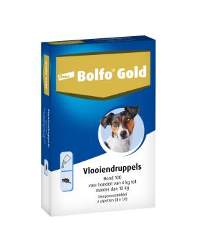 Bolfo Gold Hund. -- Anti-Flohmittel in Spot-on, für kleine & große Hunde, in 2 & 4 Pipetten.
