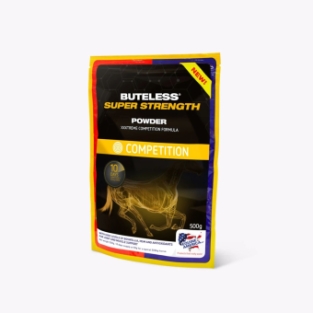 Equine America Buteless Super Strength Powder.   Le complément ultime pour le confort articulaire et musculaire des chevaux et poneys de performance, ou des chevaux plus âgés pour aider à maintenir la mobilité.