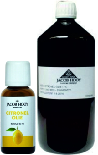 Jacob Hooy Citronel oil.