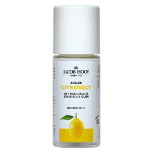 Jacob Hooy Citrosect Roll-on 50ml. Protezione contro gli insetti, con Citronella, - Ceder & Tea Tree