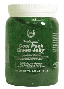 Farnam Cool Pack Green Jelly 1.89Ltr.   Original green cooling gel against stiffness and pain.