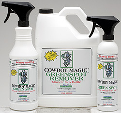 Cowboy Magic GreenSpot Remover. Douche dans une bouteille !!