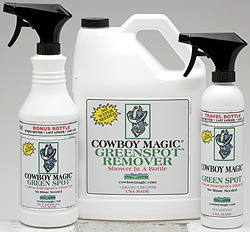 Cowboy Magic Green Spot Remover.  Doggia a un Bottiglia !