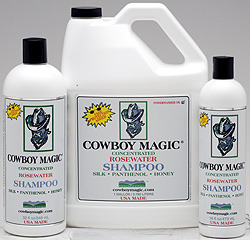 Cowboy Magic Rosewater shampoo. Shampoo concentrato con i condizionatori di seta.