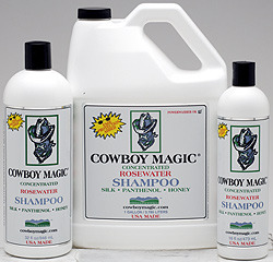 Cowboy Magic Rosewater Champú. Champú concentrado con acondicionadores de seda.