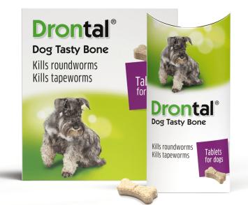 Drontal Tasty Ontworming Hond.