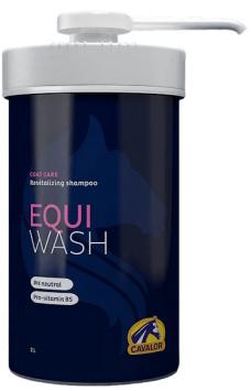 Cavalor Equi Wash. --- Das ideale Shampoo, um Ihrem Pferd eine schöne Dusche zu gönnen. Die pH-neutrale Formel ist sanft zur Haut, aber gnadenlos zum Schmutz.
