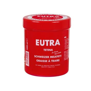 Interlac Eutra Tetina. --- Original Schweizer Milchfett nach bewährter Rezeptur, hält die Haut sauberer, geschmeidiger und schützt vor äußeren Einflüssen.