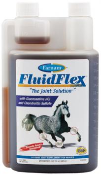 Farnam FluidFlex.   Fórmula exclusiva con Glucosamina HCI, Condroitina y antioxidantes.