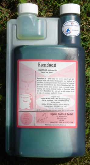 Haemoboost. Très bénéfique pour la récupération et pour aider à maintenir le bien-être et vitalité.