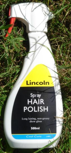 Lincoln Hair Polish 500 ml. Schweif-, Mähnen- und Fellglanzspray. 