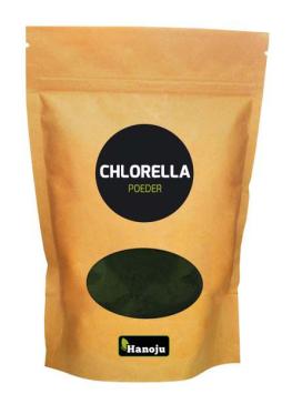 Hanoju Premium Chlorella 100 % pura POLVERE --- La superalga verde in polvere.