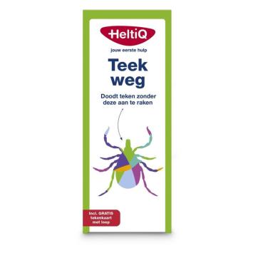 Heltiq Teekweg 38ml. Verwijdert een teek door bevriezing, snel en veilig.