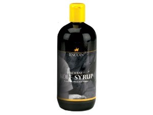 Lincoln Herbal Koff syrup 500 ml. Gegen Husten und Reizungen verursacht durch Futter, Heu, Stroh usw