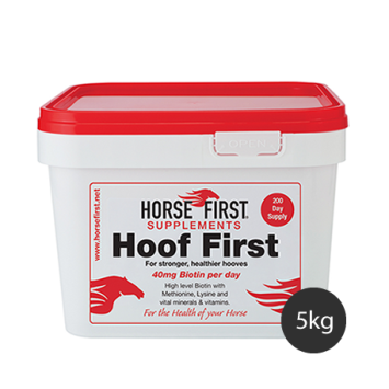 Horse First Hoof First. --- Combate problemas como suelas delgadas, cascos agrietados, rotos o débiles.