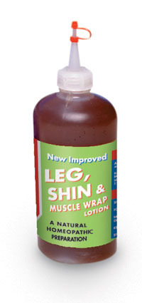 Equine Products Leg, Shin & Muscle wrap Lotion 500 ml. Für schmerzhafte Beinen, Prellungen, Quetschu