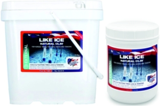 Equine America Like Ice.    Arcilla para enfriar los tendones después de un entrenamiento intenso o una competición.