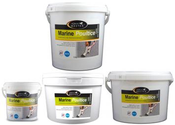 Horse Master Marine Poultice. -- Ricco di ingredienti marini, per favorire il recupero.