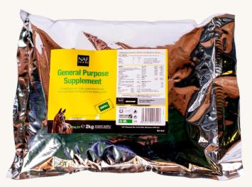 NAF General Purpose Supplement. --- Breitspektrum-Ergänzung für arbeitende, trächtige und ruhende Pferde