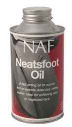 NAF Neatsfoot Oil 500ml. Olie die uitgedroogd leer optimaal voedt en verzorgt.