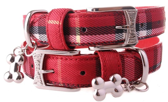 Plaid Rood M 35-46cm.