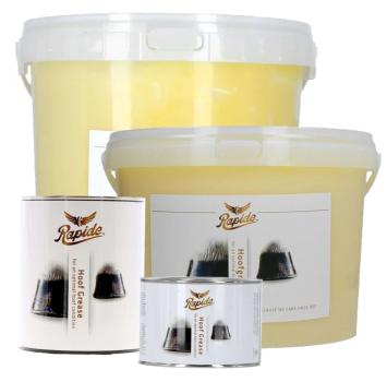 Rapide Grasso per zoccoli / Grasso per zoccoli. --- A base di oli minerali naturali, alloro e vaselina.
