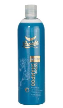 Rapide Shampoo per cavalli bianchi 500ml. --- Con aloe vera e vitamina B, complesso attivo probiotico, specifico per cavalli bianchi.