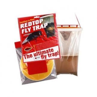 Amos Red Top Fly Trap XL. --- Unica trappola per mosche da esterno con esca. cattura fino a 20.000 mosche!