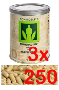 Schindele's Minerals CAPSULES. --- 100% natural, nature-composed, volcanic clay powder with trace elements and minerals.