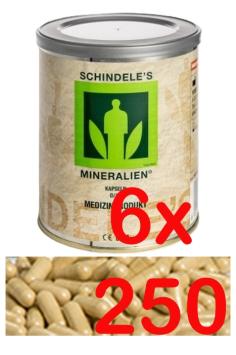 Schindele's Minerals CAPSULES. --- 100% natural, nature-composed, volcanic clay powder with trace elements and minerals.
