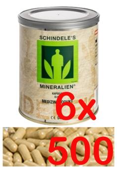 Schindele's Minerals CAPSULES. --- 100% natural, nature-composed, volcanic clay powder with trace elements and minerals.