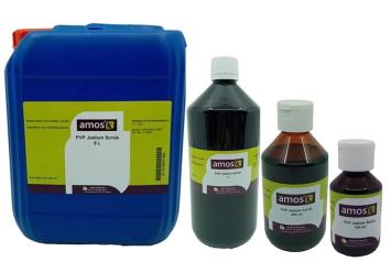 Amos Jodium PVP Zeep Scrub.    Voor het wassen van dieren en pre-opreratieve handwassing.