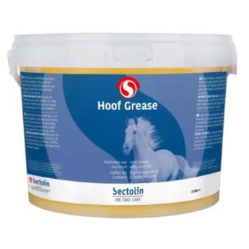 Sectolin Hoof Grease Hoefsmeer. -- Traditionele hoefsmeer met vaseline en laurier. in zwart, blank en groen.